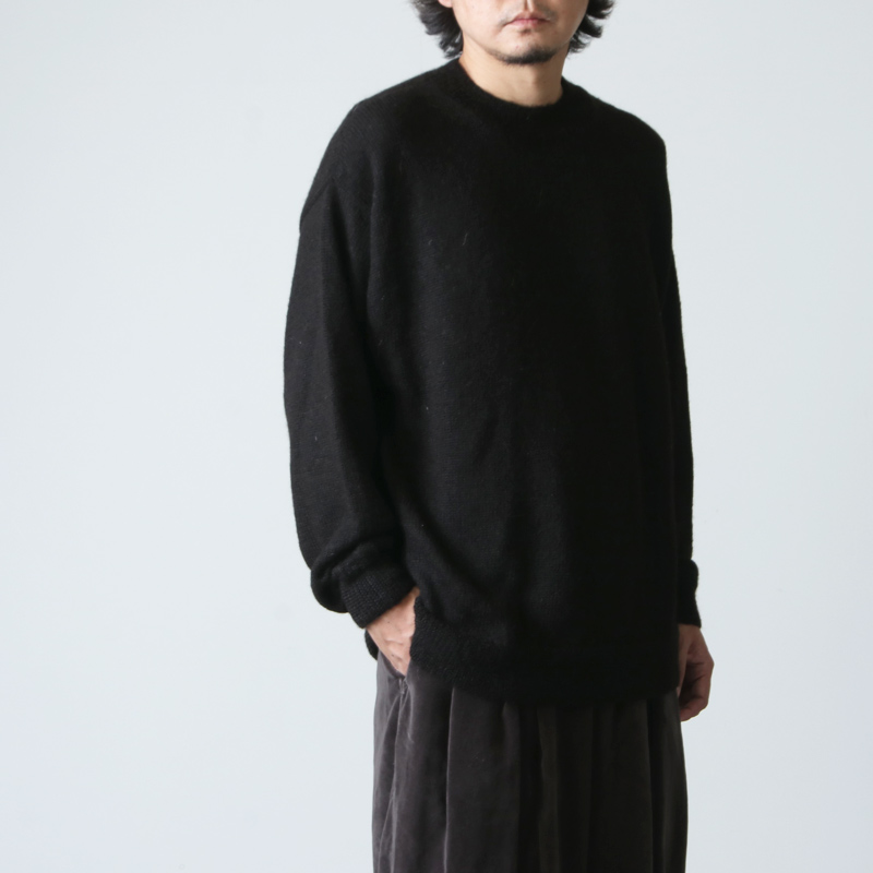 COMOLI ハンドクルーネックニット size3 | www.beykoztipmerkezi.com