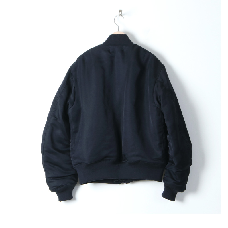 海外限定】 COMOLI(コモリ) コットンシルク 24SS MA-1 ジャケット