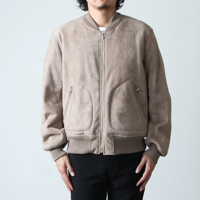 US シープスキンフライトジャケット B-3 comoli acne-