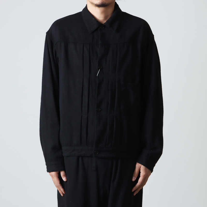 COMOLI】シルクネップ TYPE-1ST BLACK/3 | labiela.com