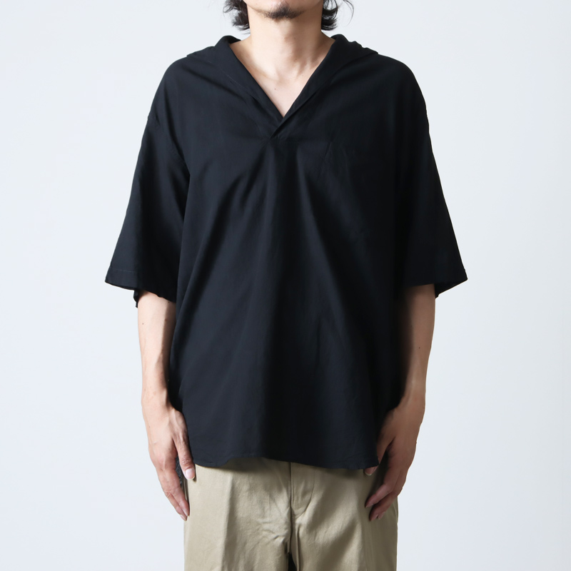 COMOLI ベタシャン スキッパー-magicmallplaza.com