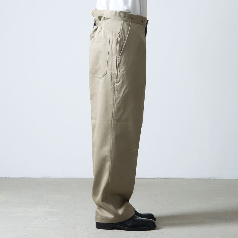 COMOLI Cotton Chino Over Pants サイズ1 - チノパン