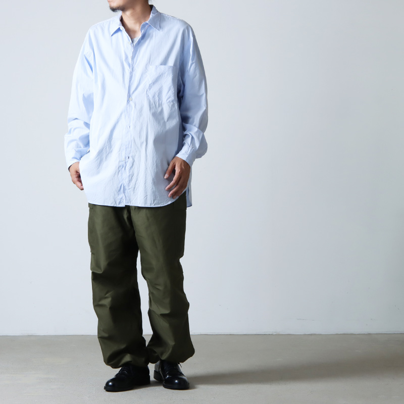 人気定番 comoli コモリ ツイル シャツ size2 22aw シャツ