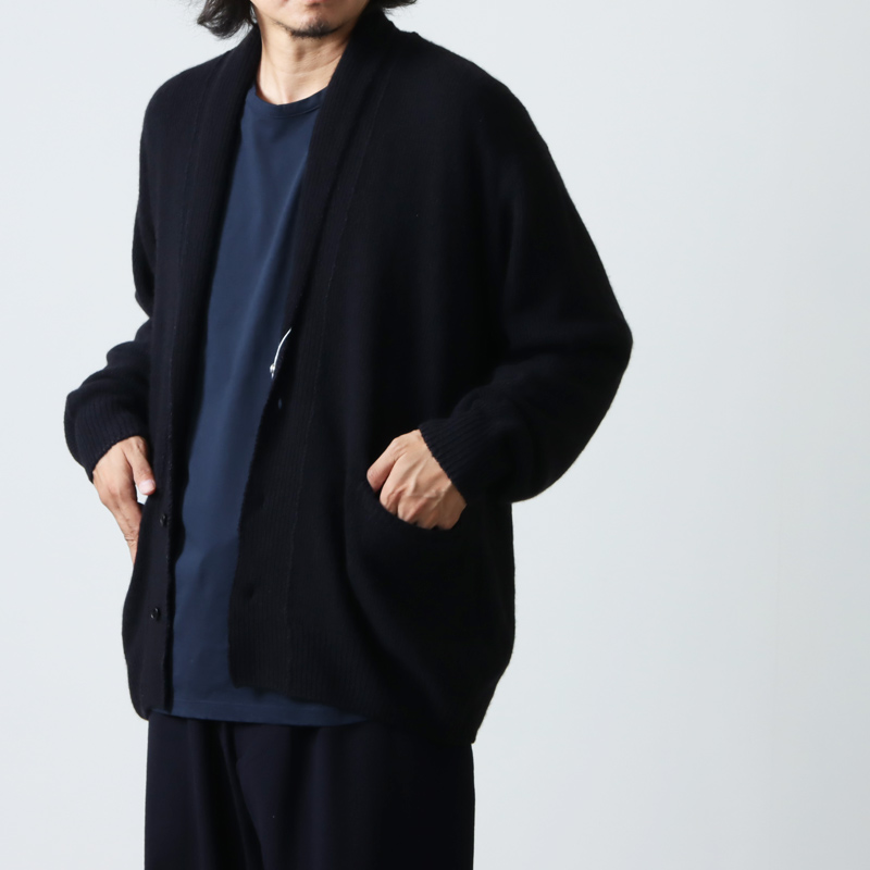 セール価格コモリ　comoli カシミヤシルク　ニットジャケット　23ss