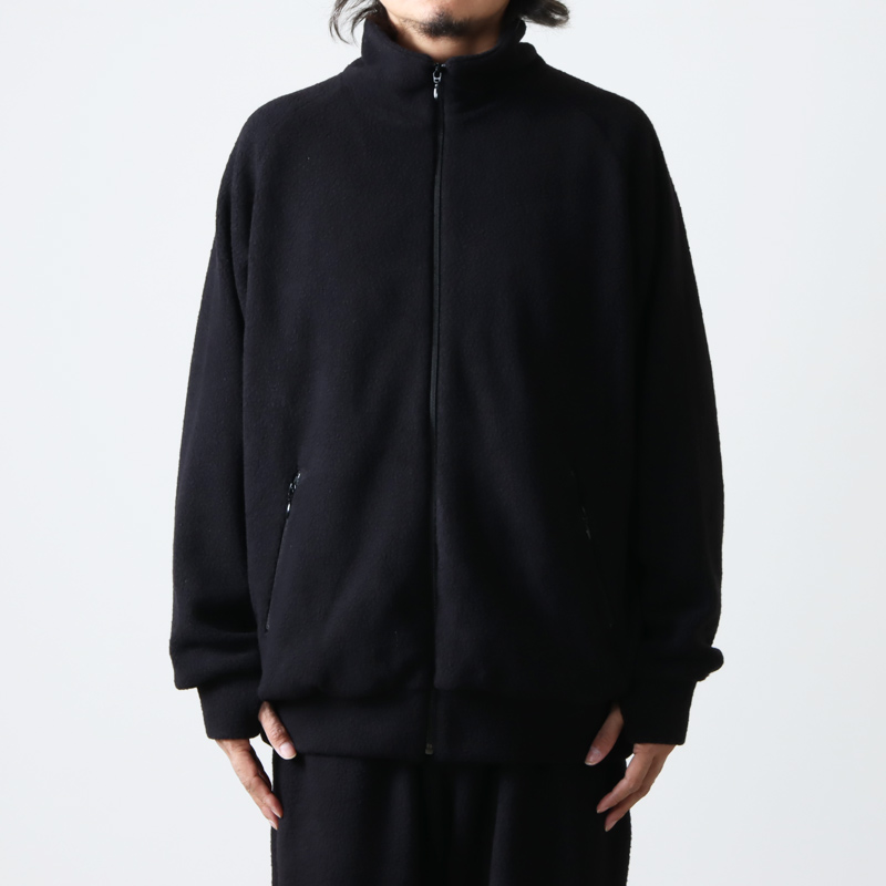 COMOLI 22AW ウールフリース トラックジャケット NAVY サイズ3-