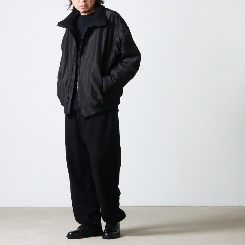 未使用 COMOLI コモリ コットンシルクトラックジャケット size3-