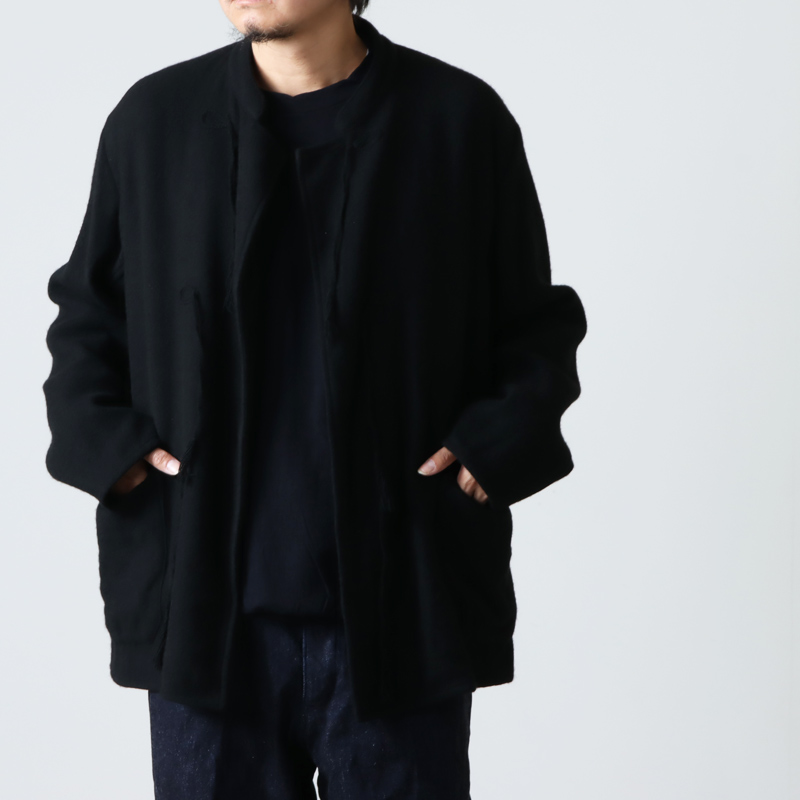 COMOLI 23ss カナパスタンドカラージャケット パンツ セットアップ 