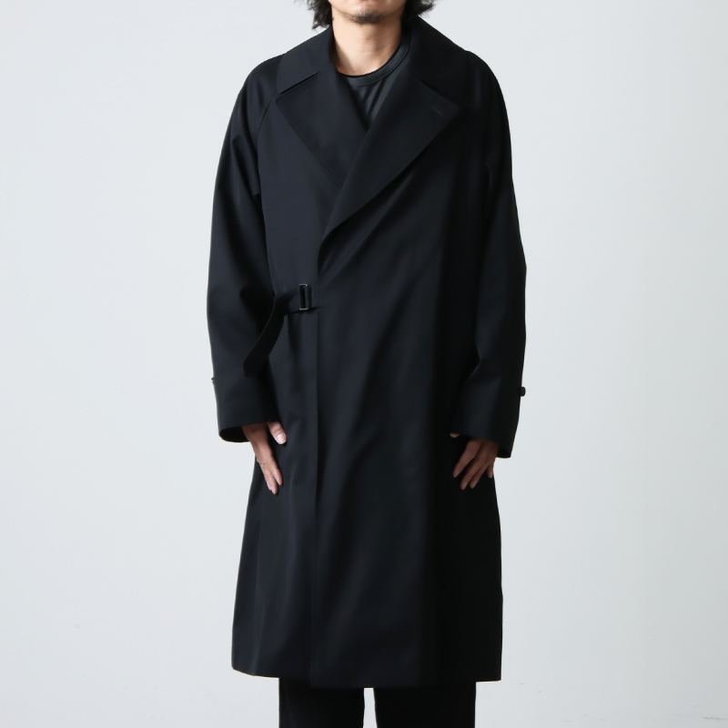 comoli 23ss コットンギャバタイロッケンコート Black size3-