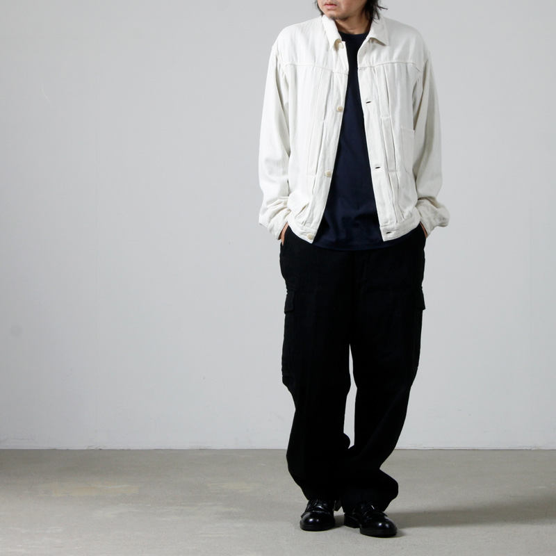 COMOLI コモリ BDU black denime Jacket