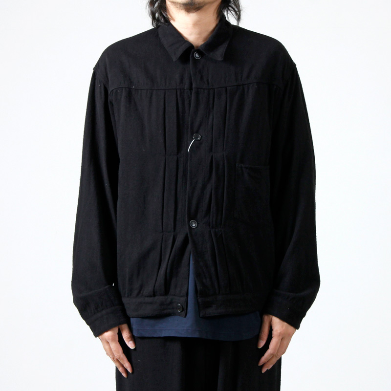 定価57200円COMOLI シルクネップ ジャケット TYPE-1 - www