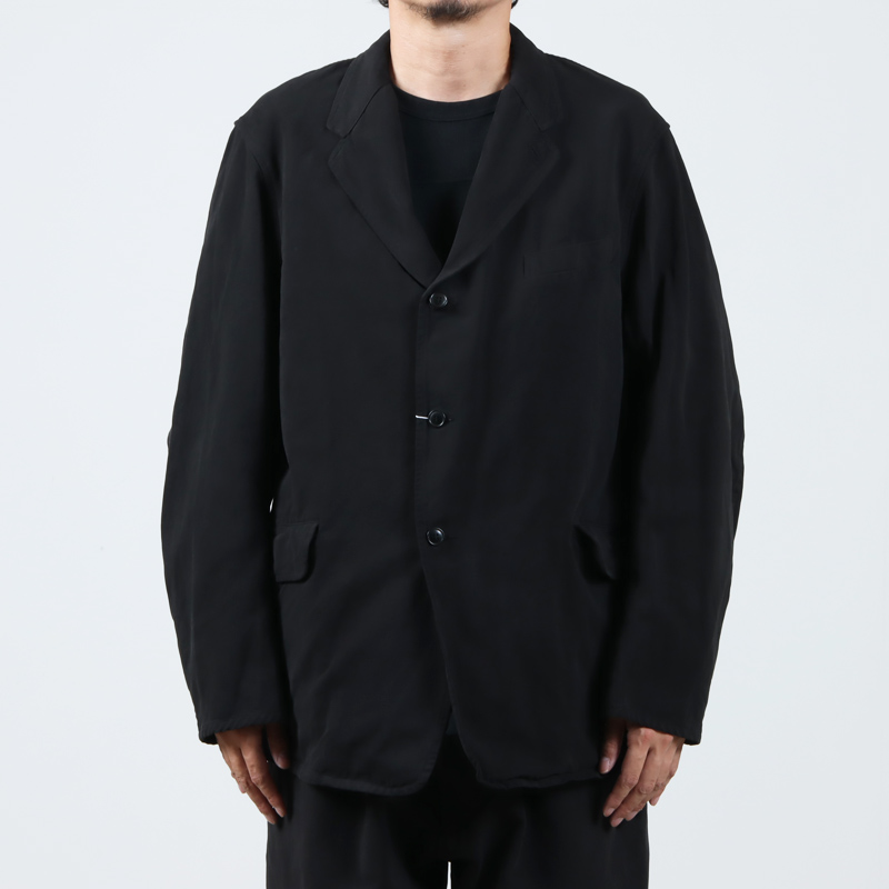 COMOLI 23AW 製品染 ジャケット BLACK コモリ-