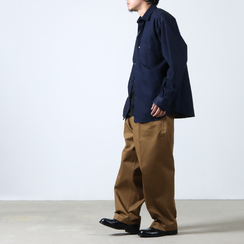 comoli デニム コモリシャツ X01-02004 ファッション デザイン