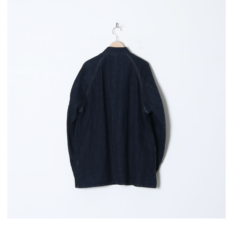 comoli 23ss デニムワークジャケット　size:1  navy