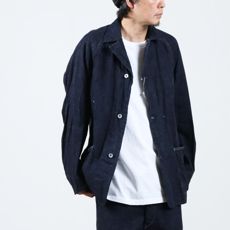 23aw comoli デニム ワークジャケット-