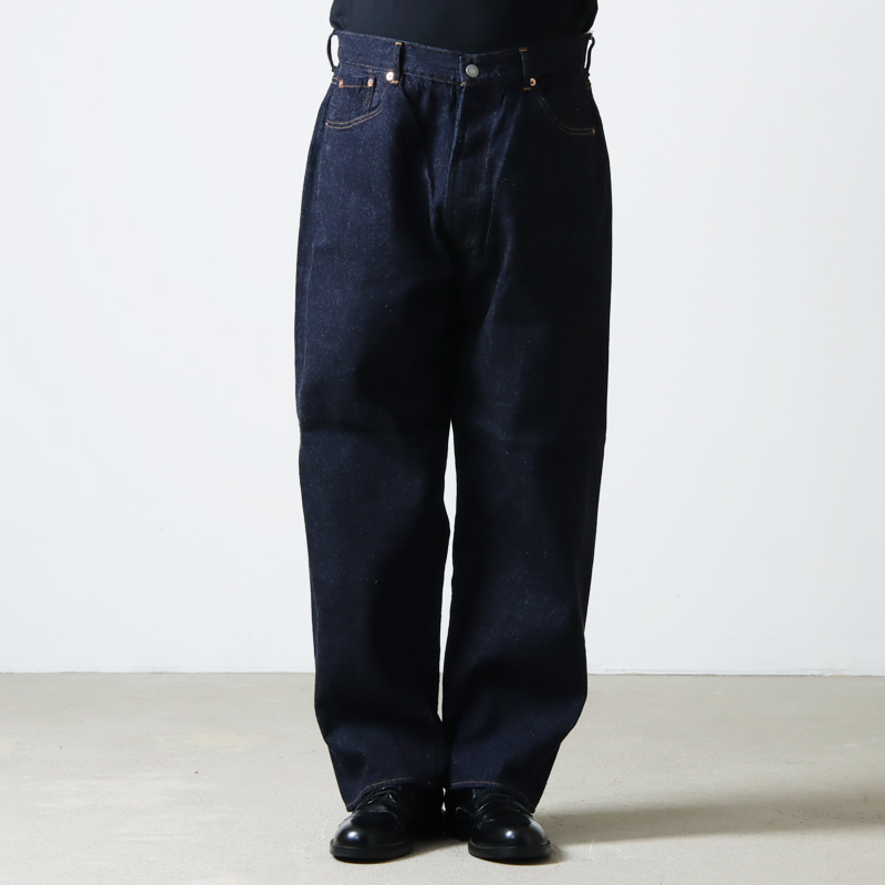 COMOLI コモリ 21aw デニム 5P パンツ 3 ネイビー NAVY - デニム