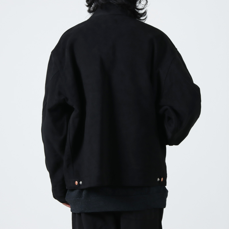 COMOLI(コモリ) モールスキン ジップショートジャケット