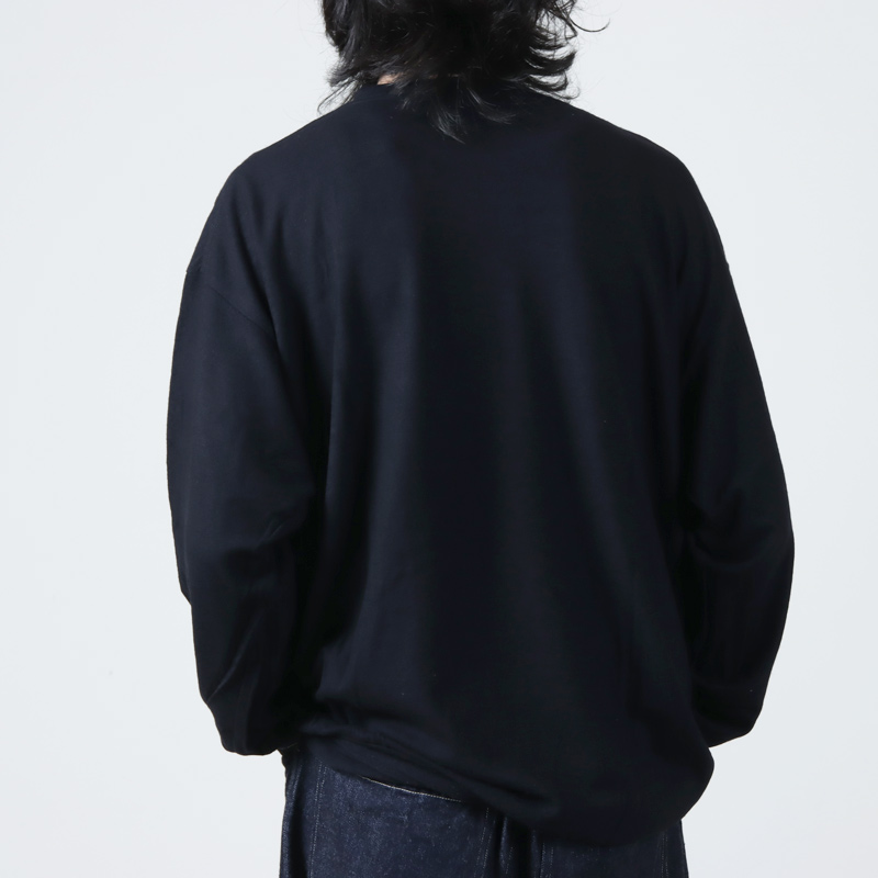 comoli 19aw ウール天竺長袖クルー コモリ