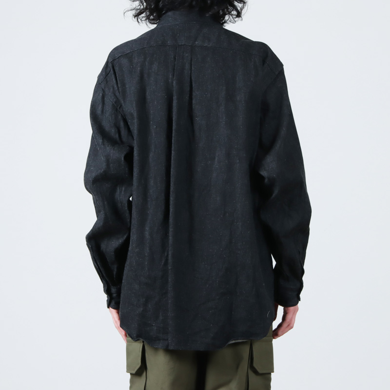 コレクション整理の為出品です新品 COMOLI コモリ デニム コモリシャツ 24SS サイズ5 ブラック