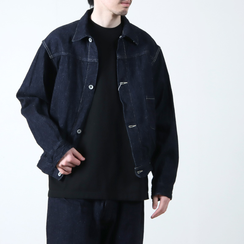 超安い】 21AW コモリ デニムジャケット 3 COMOLI ジャケット 