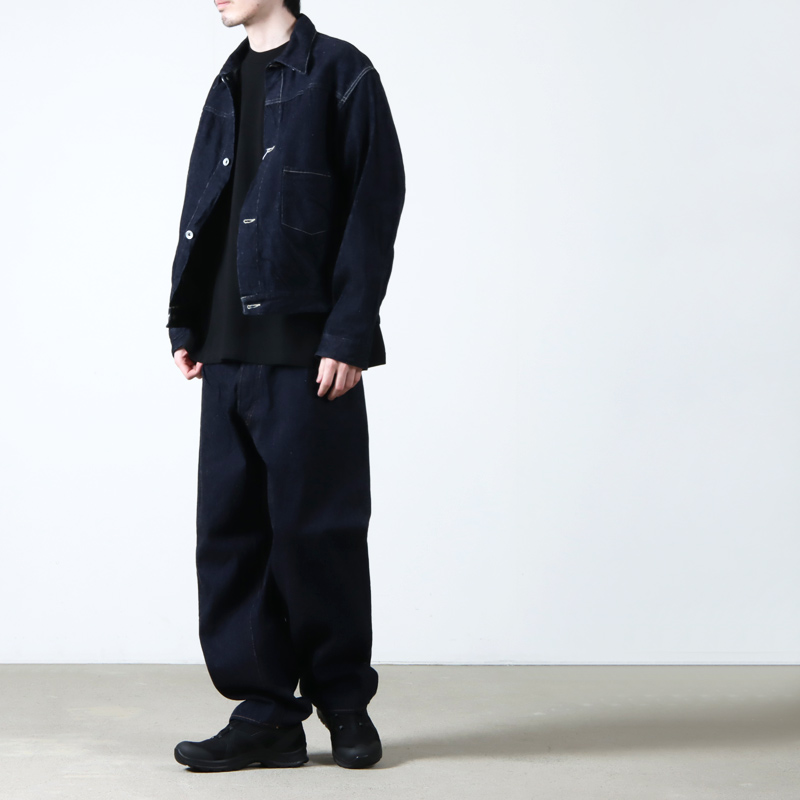 贅沢品 23AW デニムジャケット サイズ3 Black COMOLI ジャケット ...