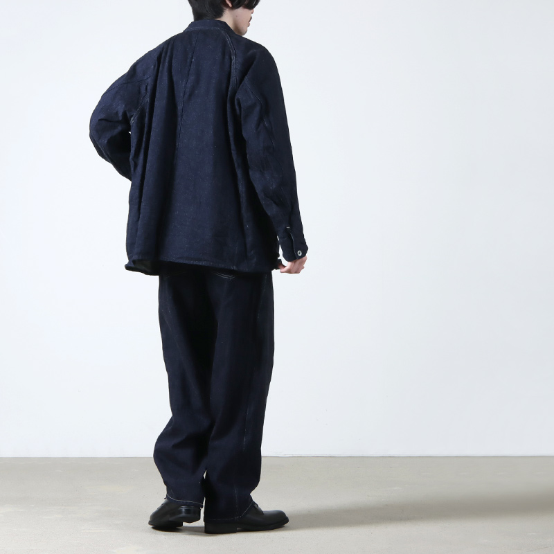 comoli コモリ / 23ssデニムワークジャケット　navy 1サイズ1