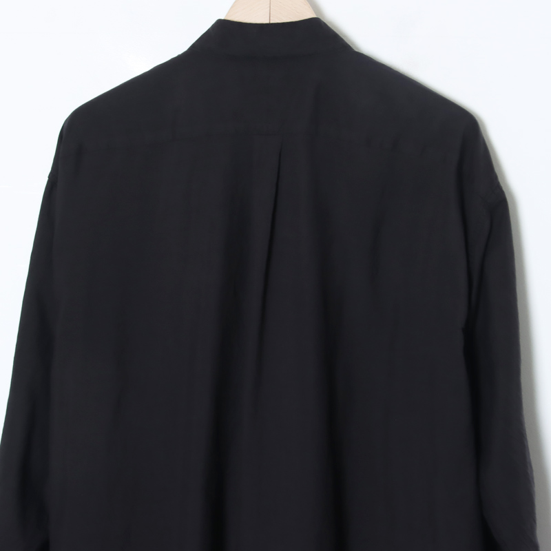COMOLI (コモリ) シルク製品染 シャツ