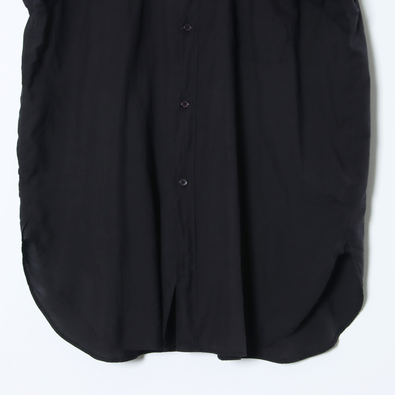COMOLI (コモリ) シルク製品染 シャツ