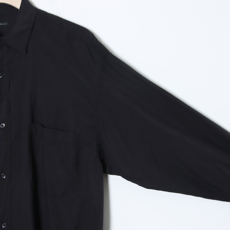 COMOLI (コモリ) シルク製品染 シャツ