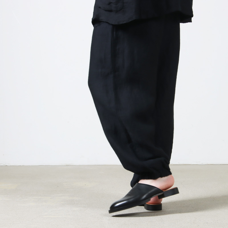 COMOLI【コモリ】 ドローストリング カーゴパンツ リネンシルク 新品・小森着】14SS COMOLI リネンシルクドローストリングカーゴ