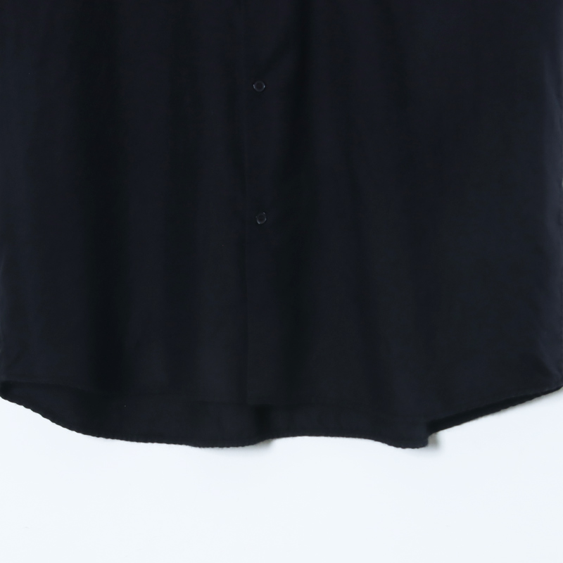 COMOLI(コモリ) カシミヤシルク 製品染シャツ