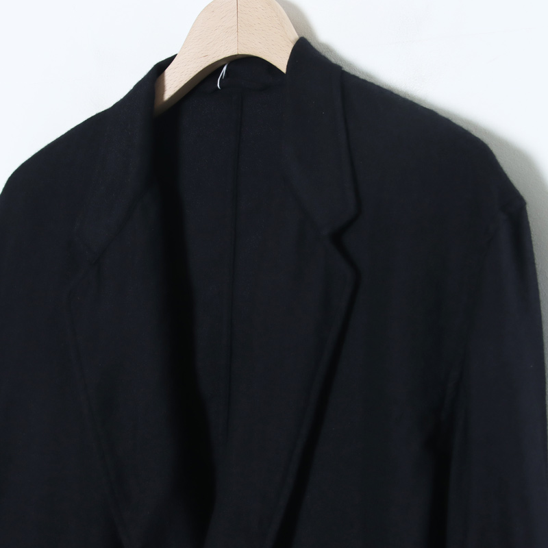 【美品】 COMOLI カシミヤシルク製品染 ジャケット サイズ1 COMOLI (コモリ) カシミヤシルク 製品染ジャケット