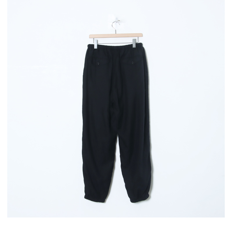 25ss comoli シルク製品染 ドローストリングパンツ COMOLI」シルク製品染ドローストリングパンツ