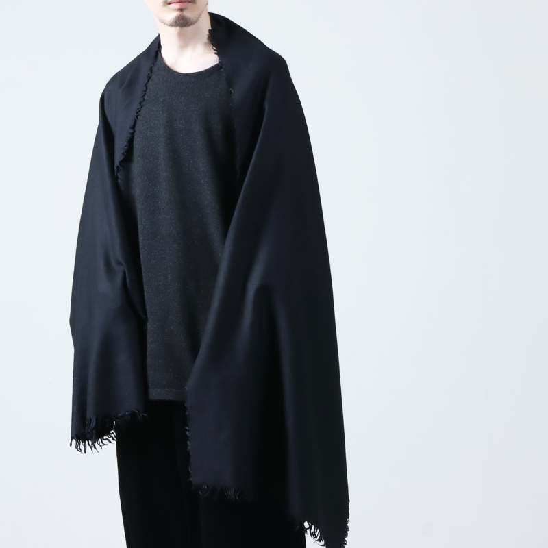 COMOLI(コモリ) カシミヤシルク 製品染ストール