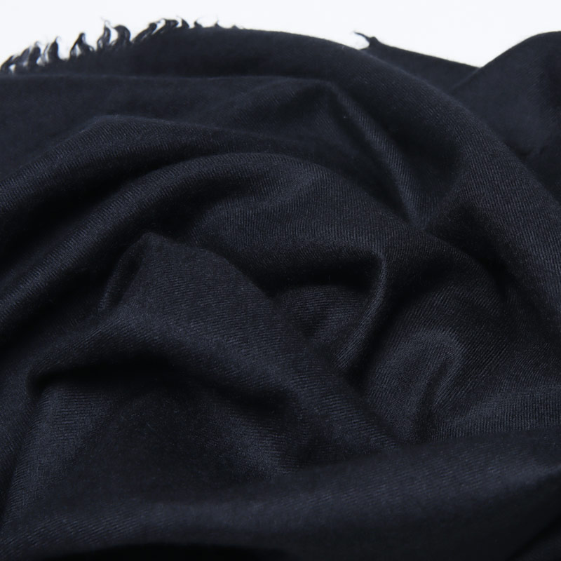 COMOLI(コモリ) カシミヤシルク 製品染ストール