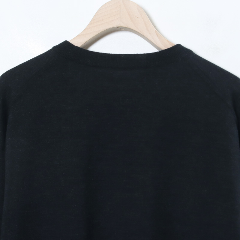 COMOLI(コモリ) ウール クルーネックニット