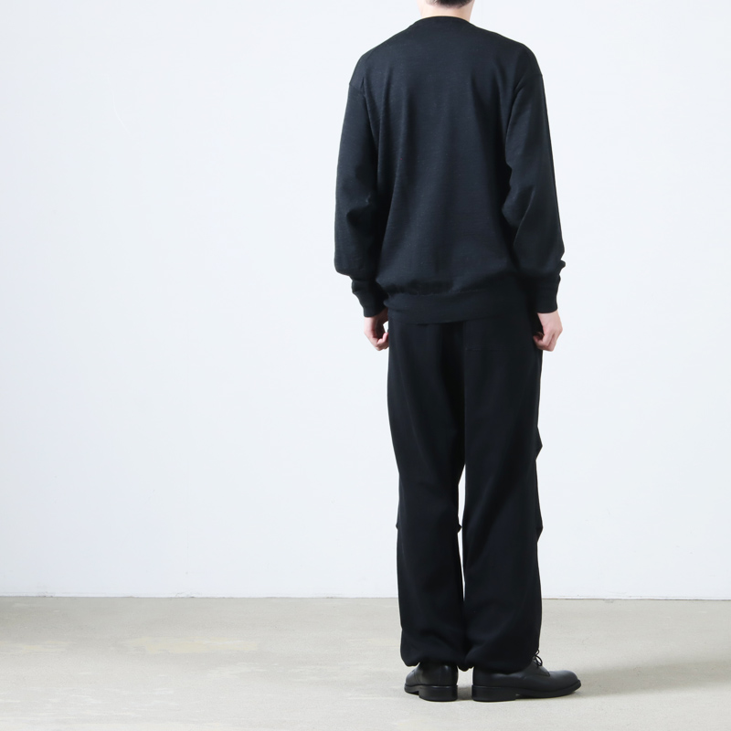 COMOLI (コモリ) ウール クルーネックニット