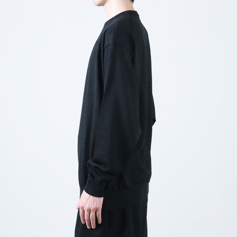 COMOLI(コモリ) ウール クルーネックニット