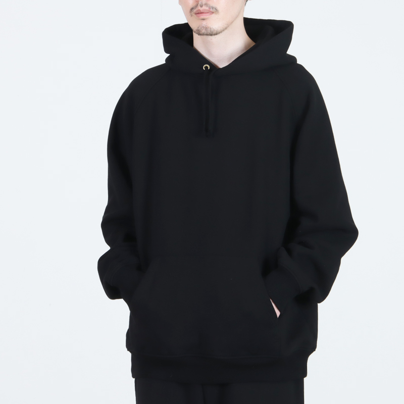 COMOLI(コモリ) コットン裏毛 パーカ