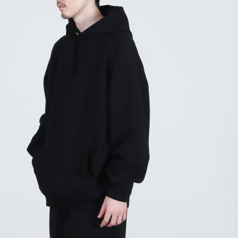 COMOLI(コモリ) コットン裏毛 パーカ