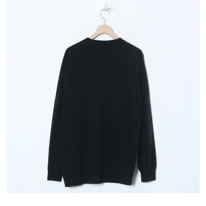 COMOLI(コモリ) コットンカシミヤ 長袖Tシャツ