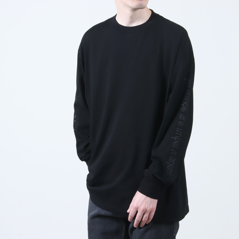 COMOLI(コモリ) コットンカシミヤ 長袖Tシャツ