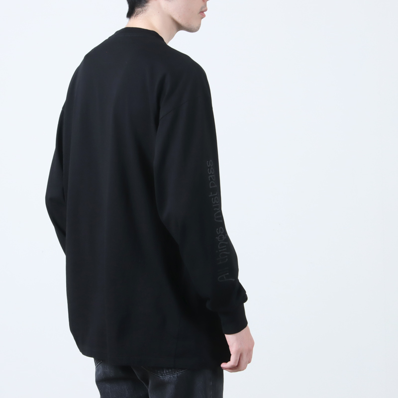 COMOLI(コモリ) コットンカシミヤ 長袖Tシャツ