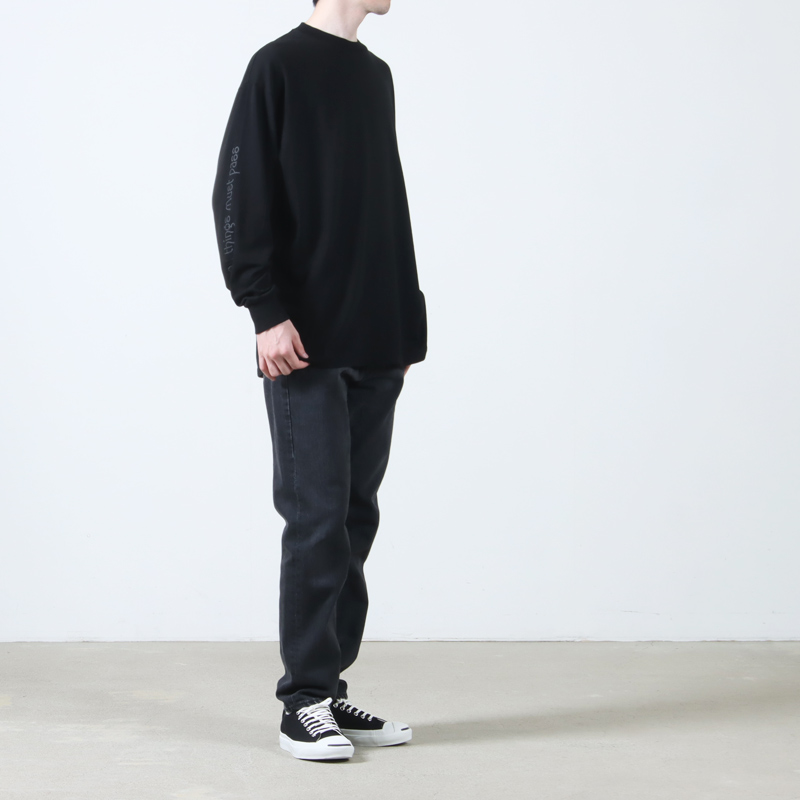 COMOLI(コモリ) コットンカシミヤ 長袖Tシャツ