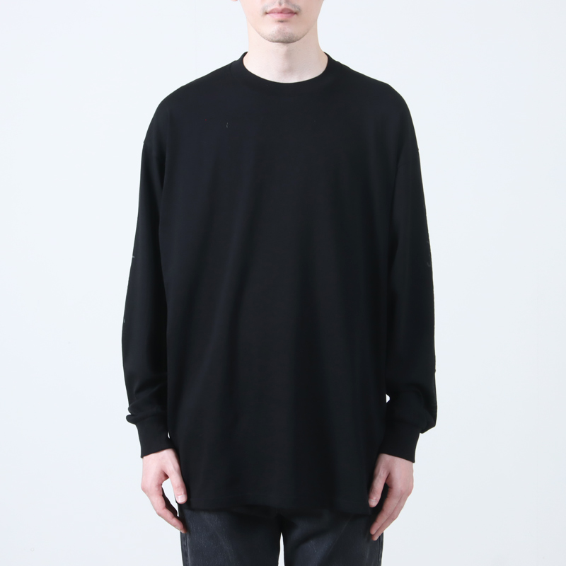 COMOLI(コモリ) コットンカシミヤ 長袖Tシャツ