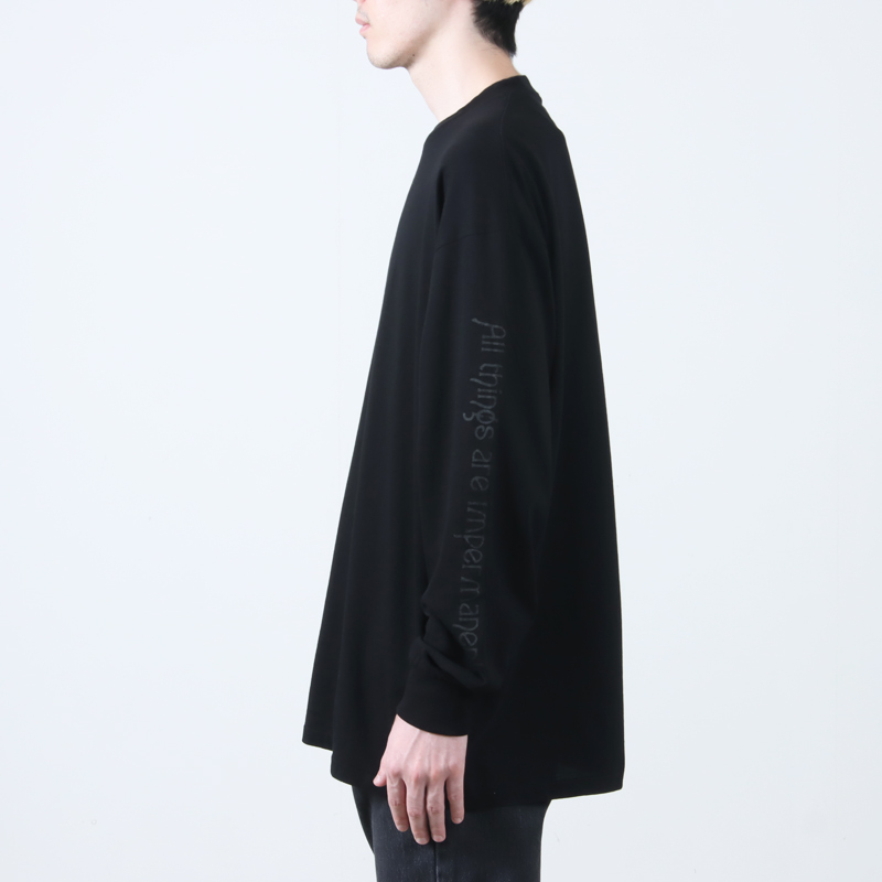 COMOLI(コモリ) コットンカシミヤ 長袖Tシャツ