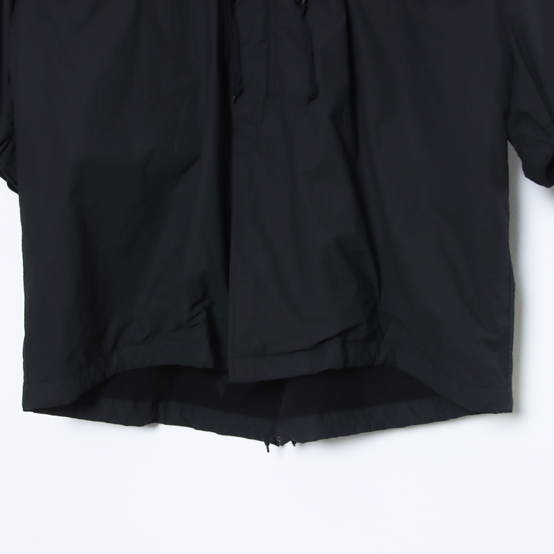 COMOLI(コモリ) コットンナイロン ミリタリーフーデッドコート