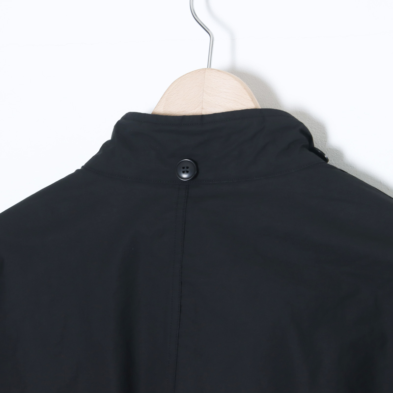 COMOLI(コモリ) コットンナイロン ミリタリーフーデッドコート