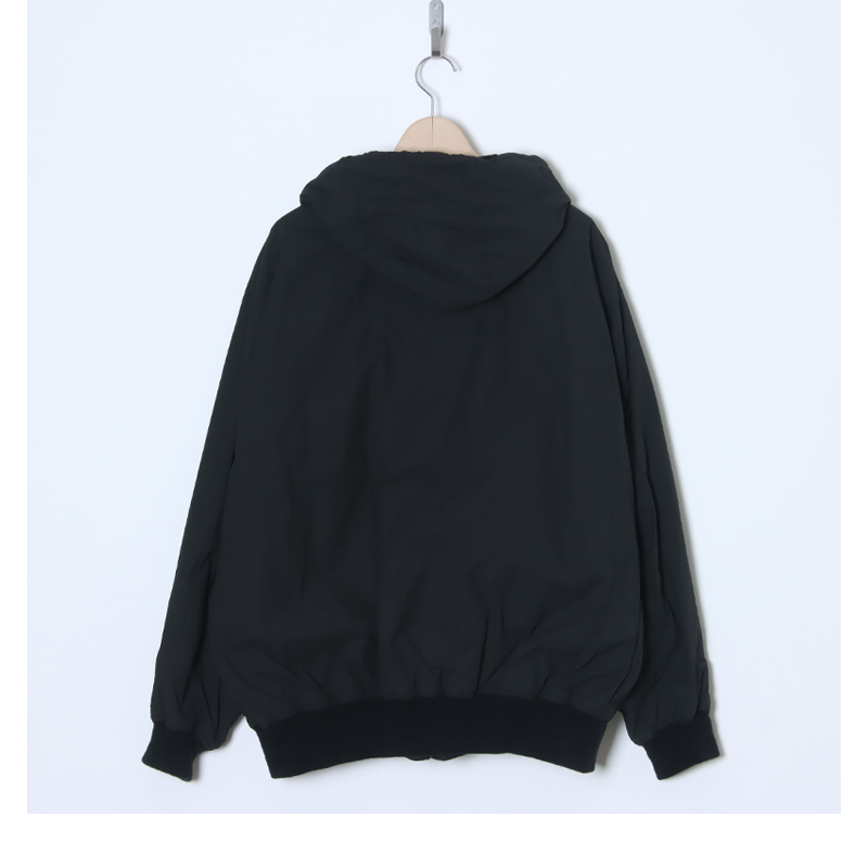 COMOLI(コモリ) コットンナイロン ジップパーカ