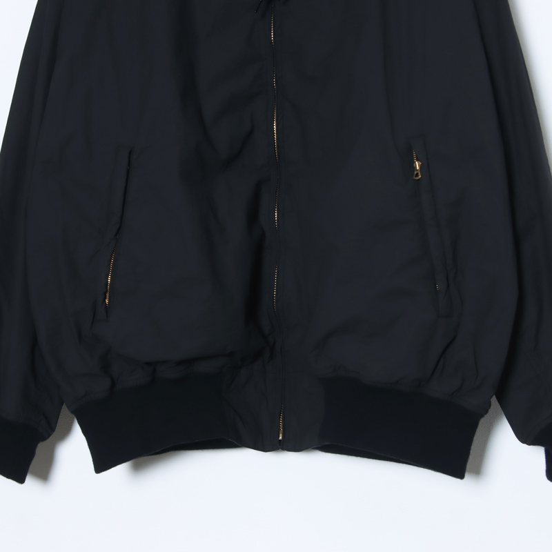 COMOLI(コモリ) コットンナイロン ジップパーカ