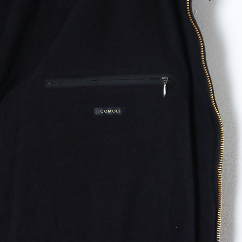 COMOLI(コモリ) コットンナイロン ジップパーカ
